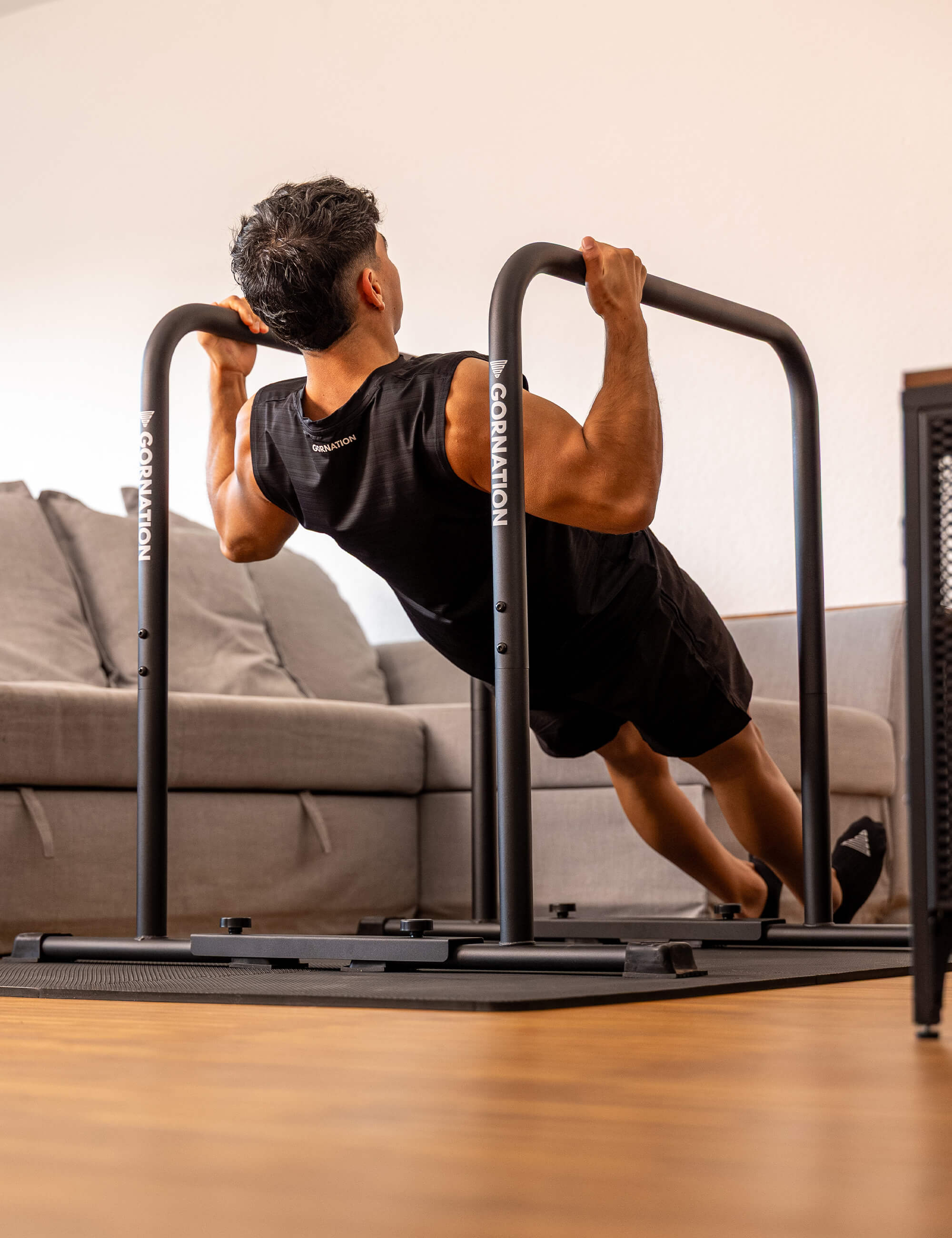 Premium Dip Bars | Calisthenics Equipment by GORNATION