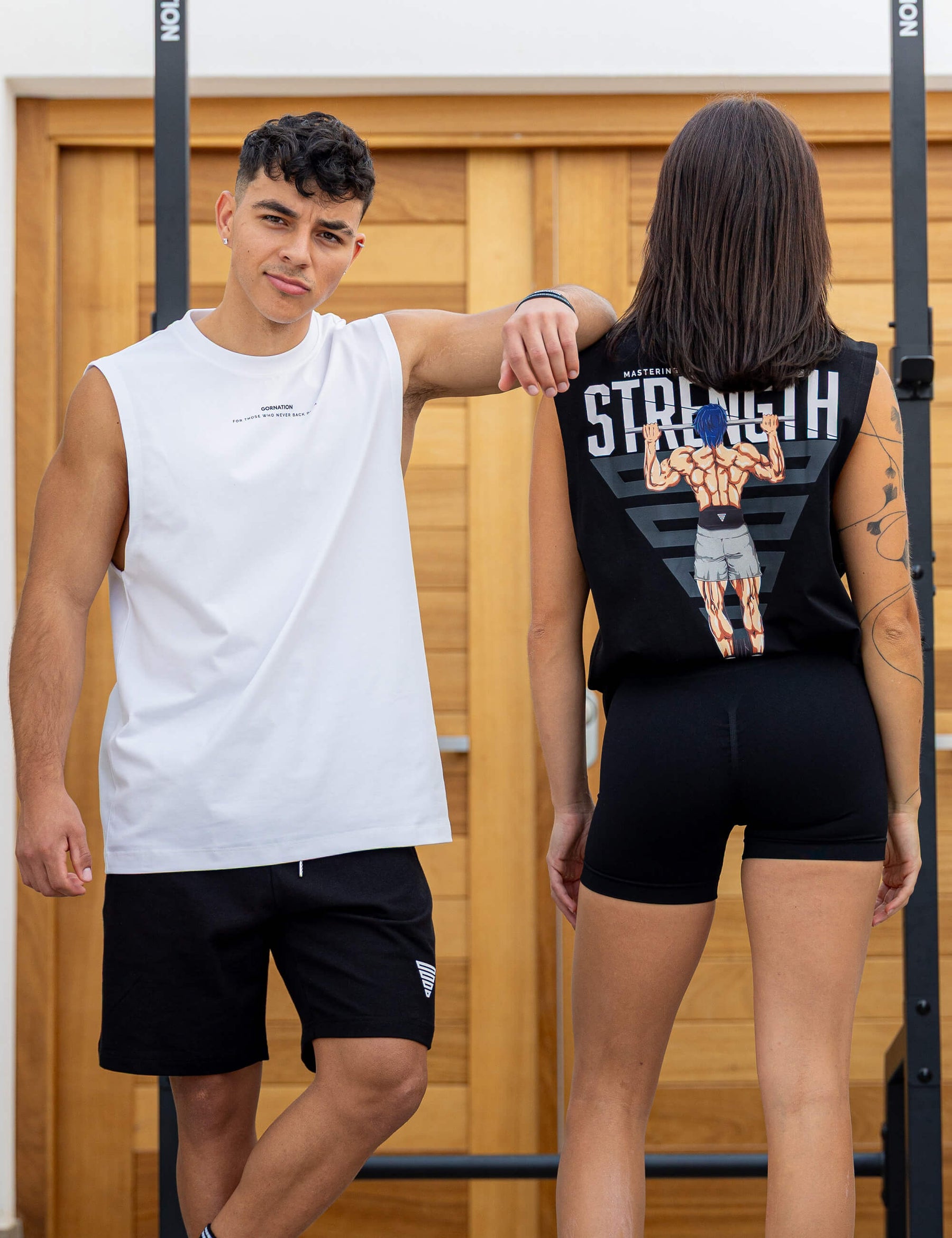 Débardeur Oversize Anime Strength