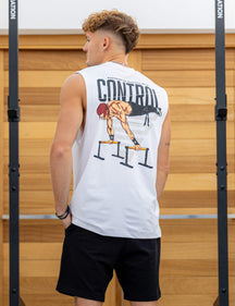 Anime Oversized Tank Top Control