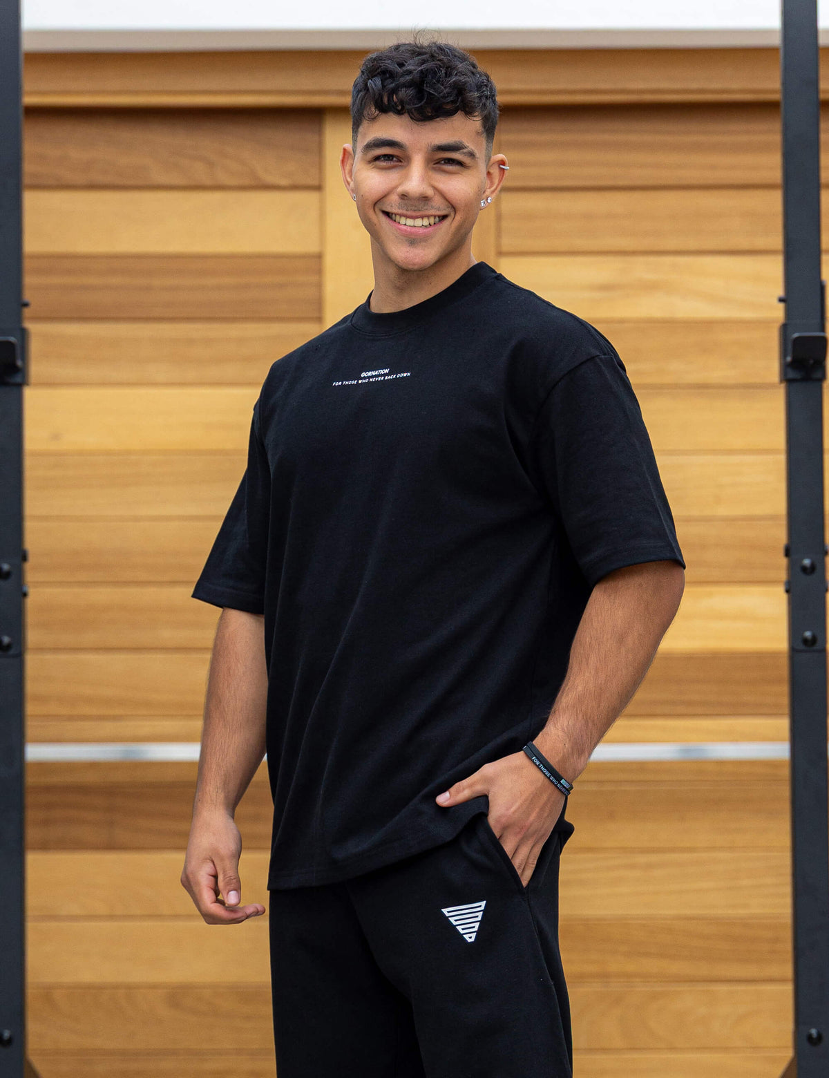 T-shirt Oversize Anime Strength