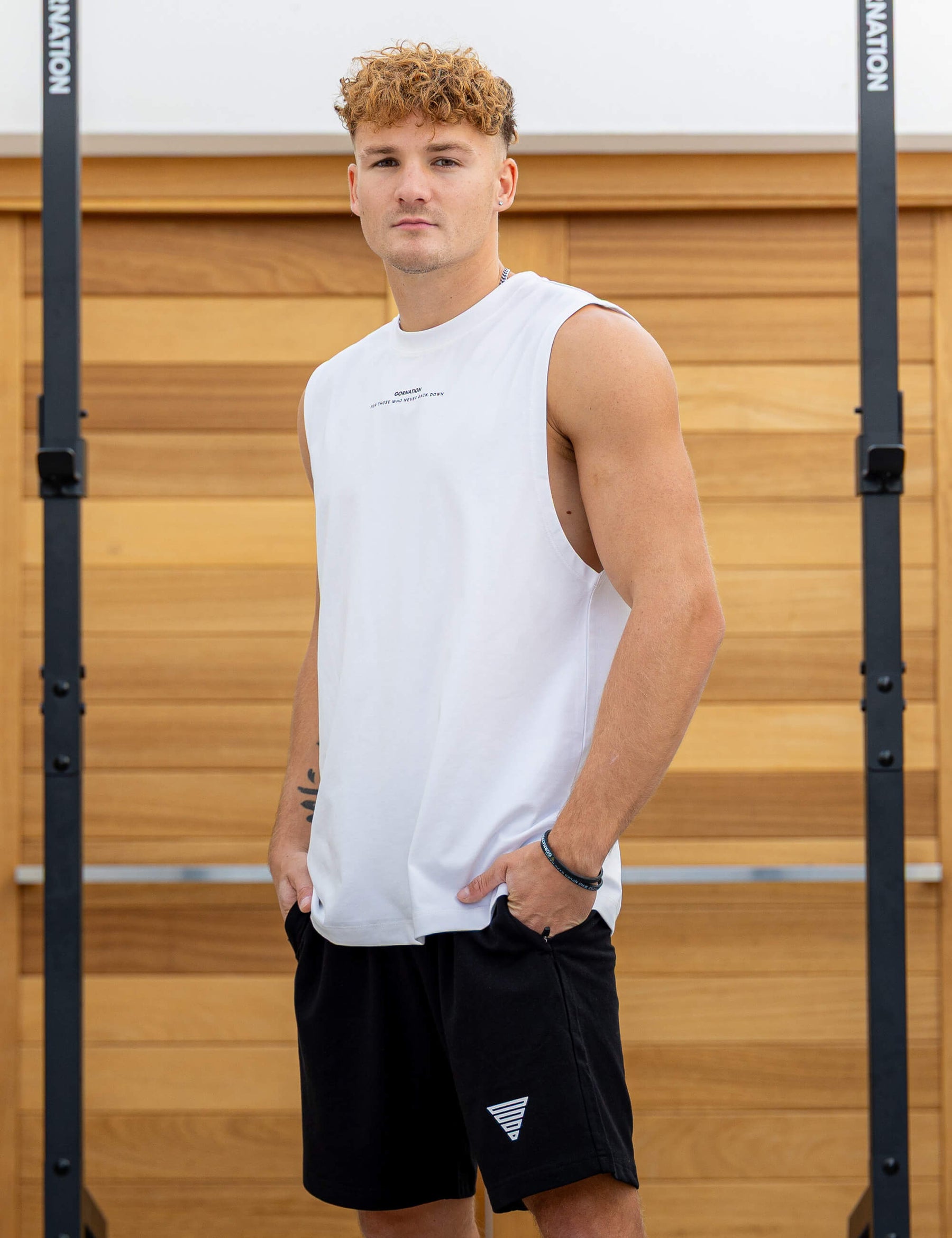 Anime Oversized Tank Top Control