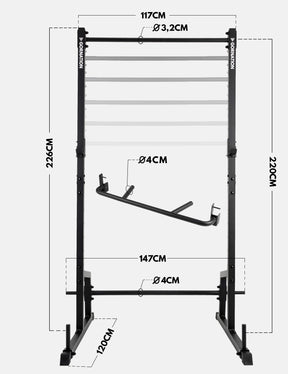 Premium Klimmzugstation