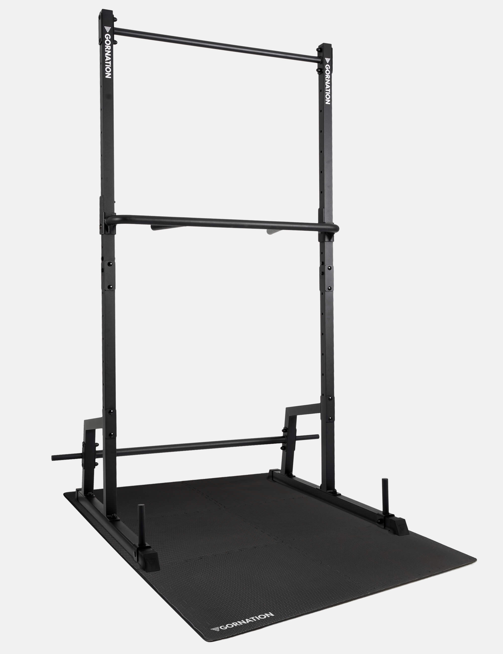 Indoor / With Dip Extension + Home Gym Mats