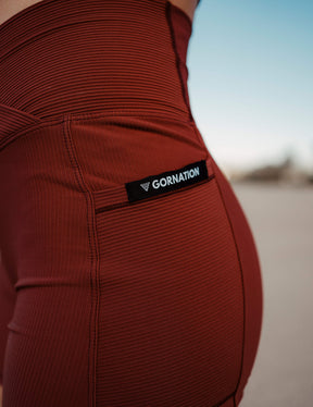 Rib Shorts Damen