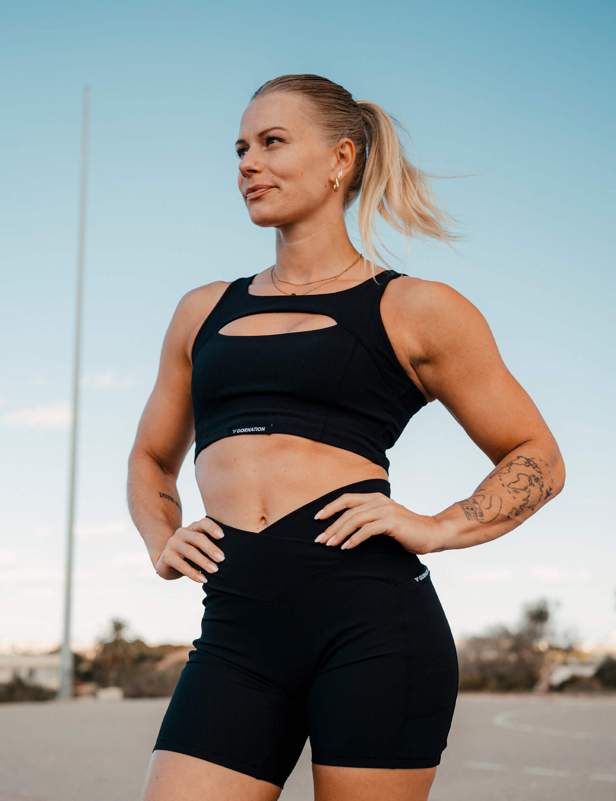 Rib Sports Bra Women