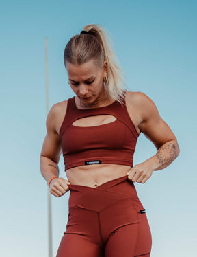 Rib Sports Bra Women