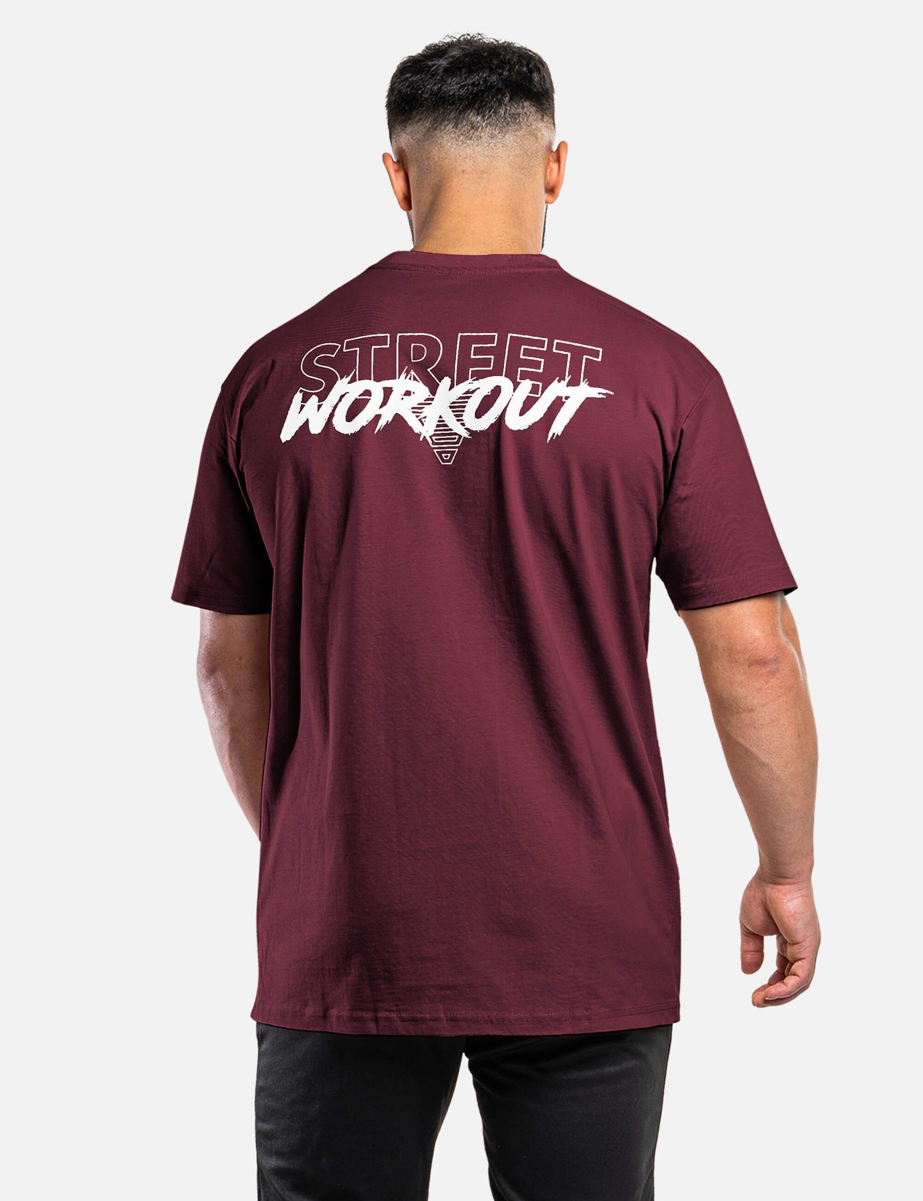 T-Shirt Street Workout Oversized Homme