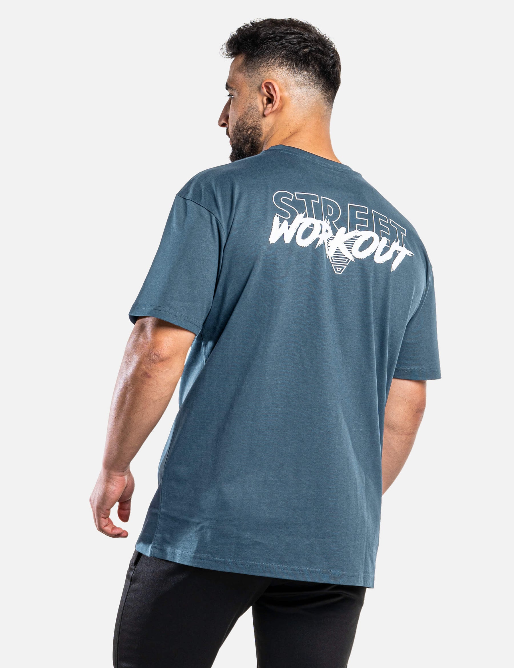 T-Shirt Street Workout Oversized Homme