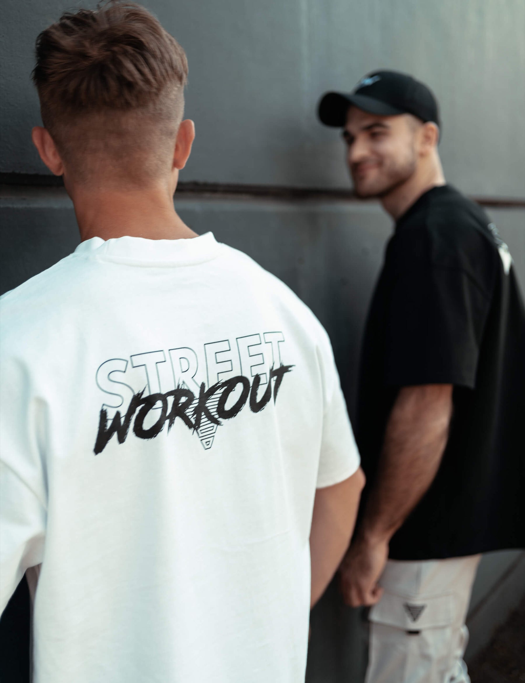 Maglietta Street Workout Larga Uomo