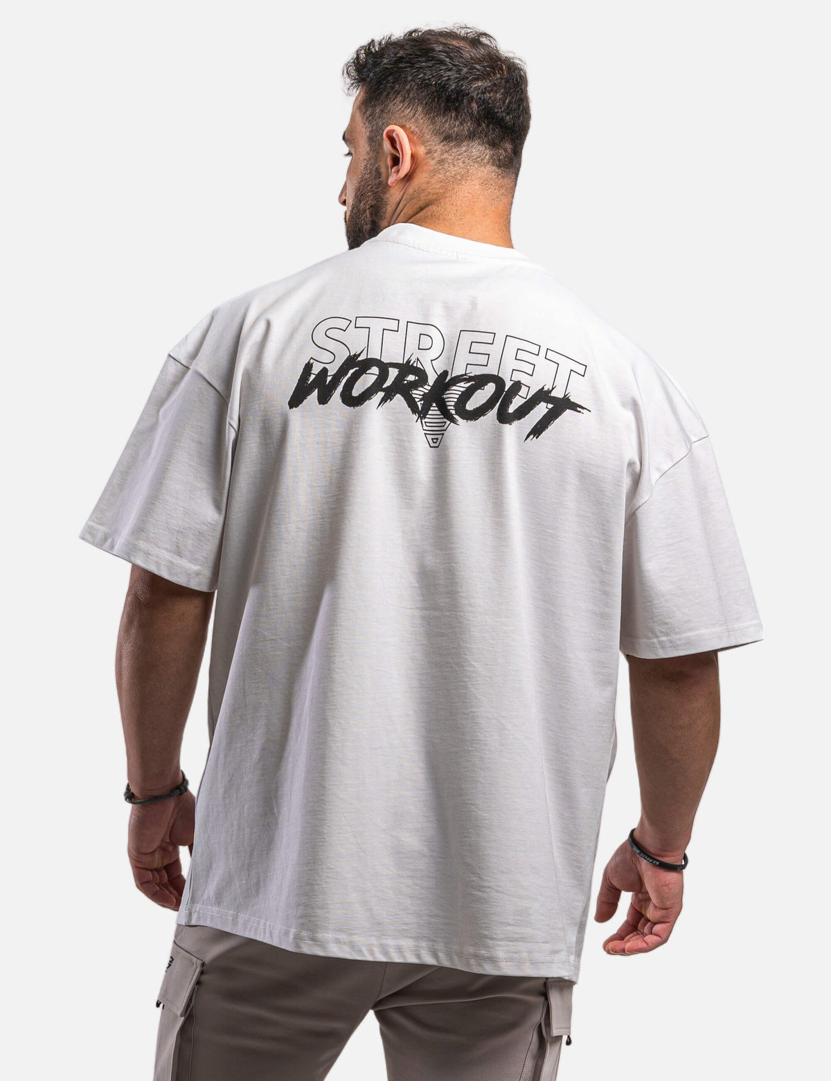 T-Shirt Street Workout Large Homme