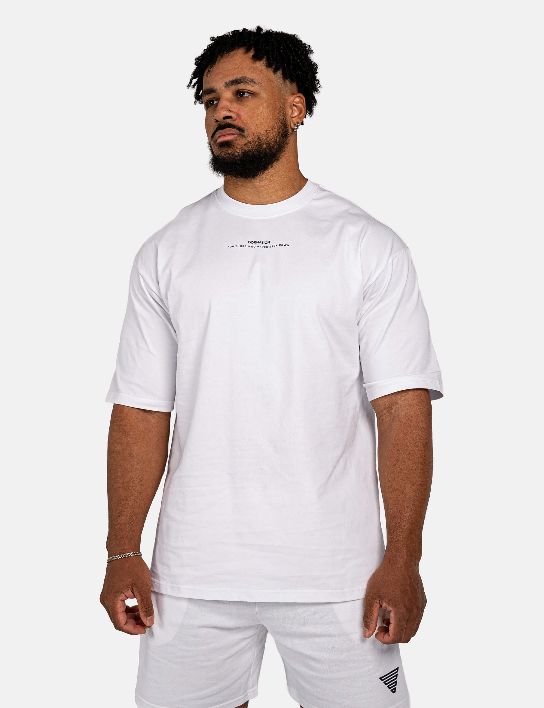 T-shirt Oversize Anime Strength Homme