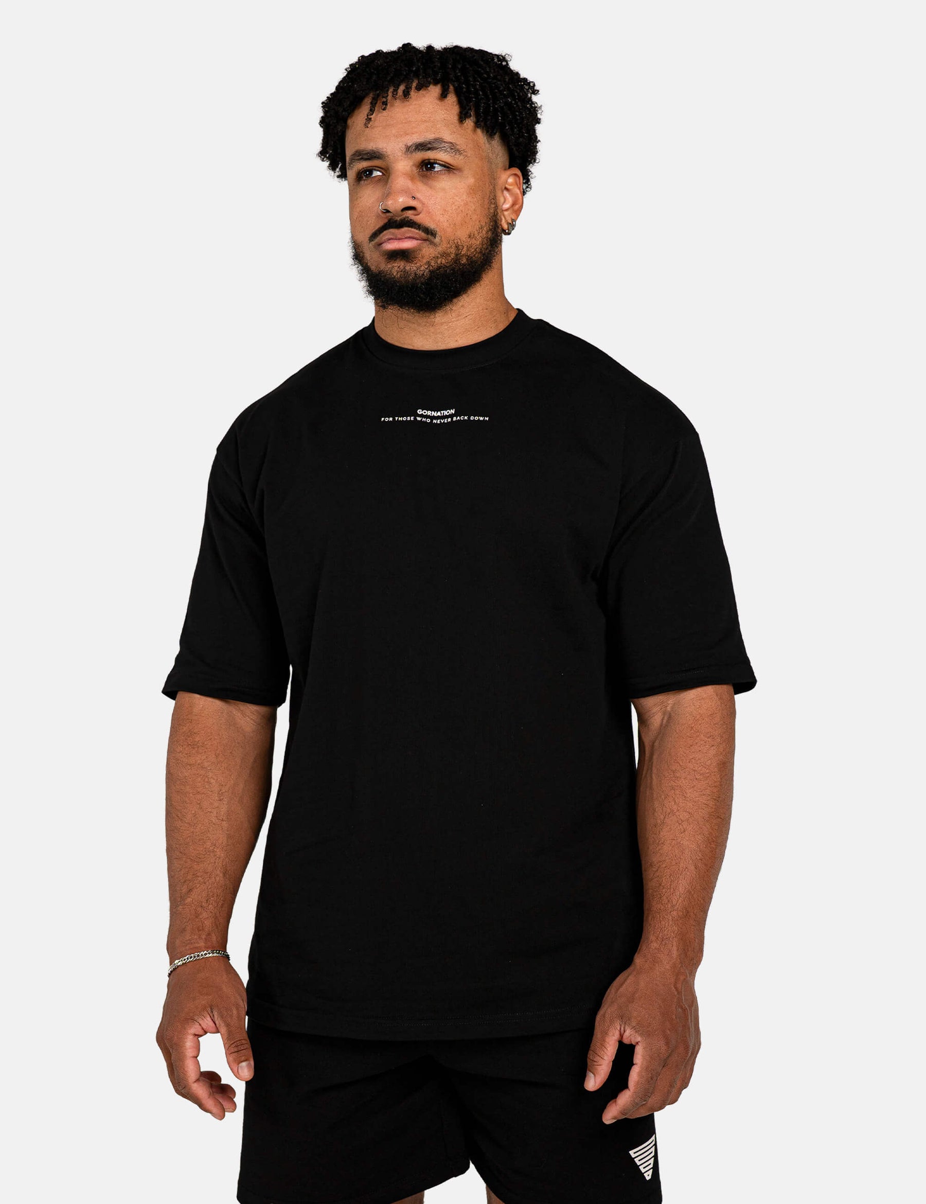 T-shirt Oversize Anime Strength Homme