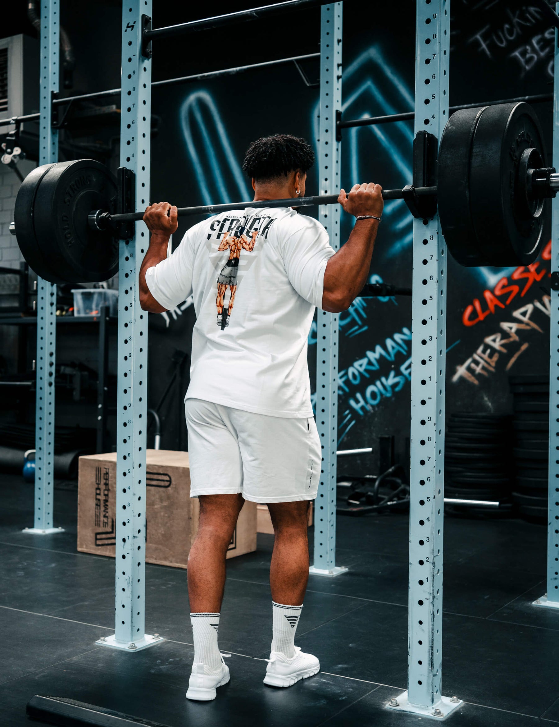 T-shirt Oversize Anime Strength Homme