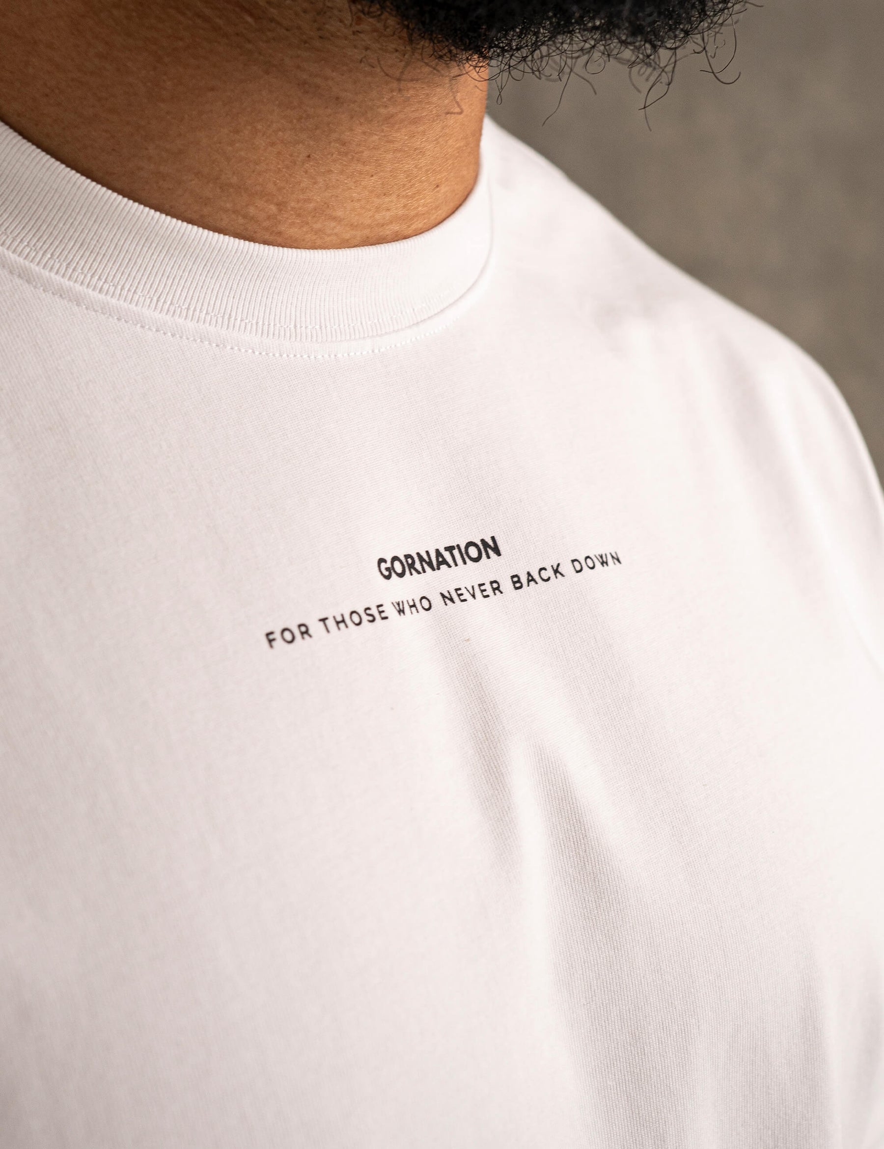 T-shirt Oversize Anime Strength Homme