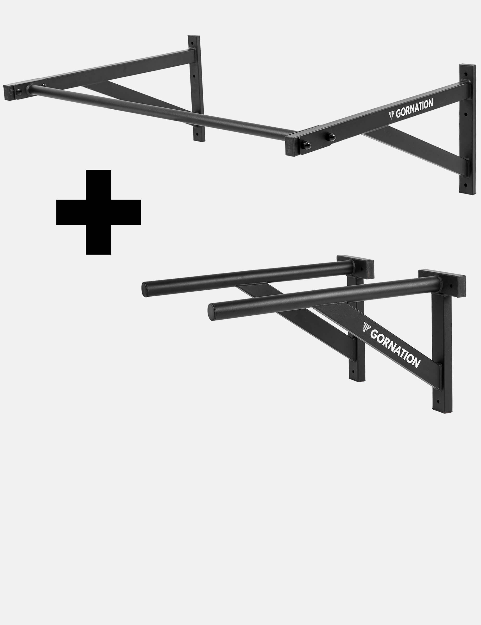 Indoor / None / Wall Mounted Pull Up Bar Large