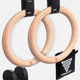 GORNATION Workout Rings Set with high quality straps, dual door anchor and a carry bag, gymnastic rings, turnringe, Anneaux, Anelli
