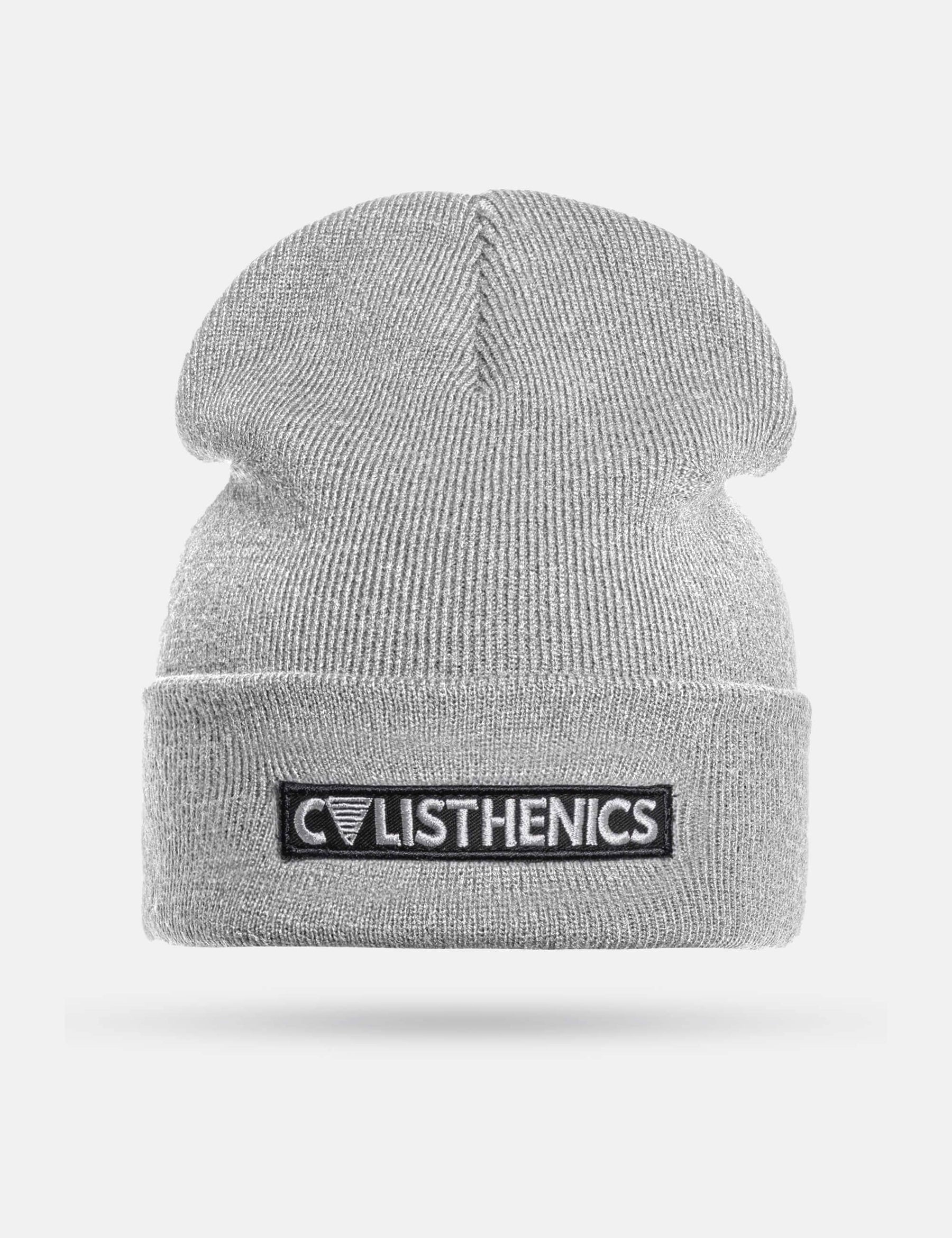 High quality light grey Calisthenics beanie from gornation. detailed overview from the product by Gornation.