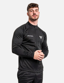 product photo of calisthenics jacket in black front side