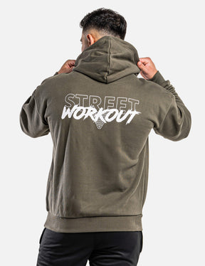 Street Workout Heavy Oversized Hoodie Herren