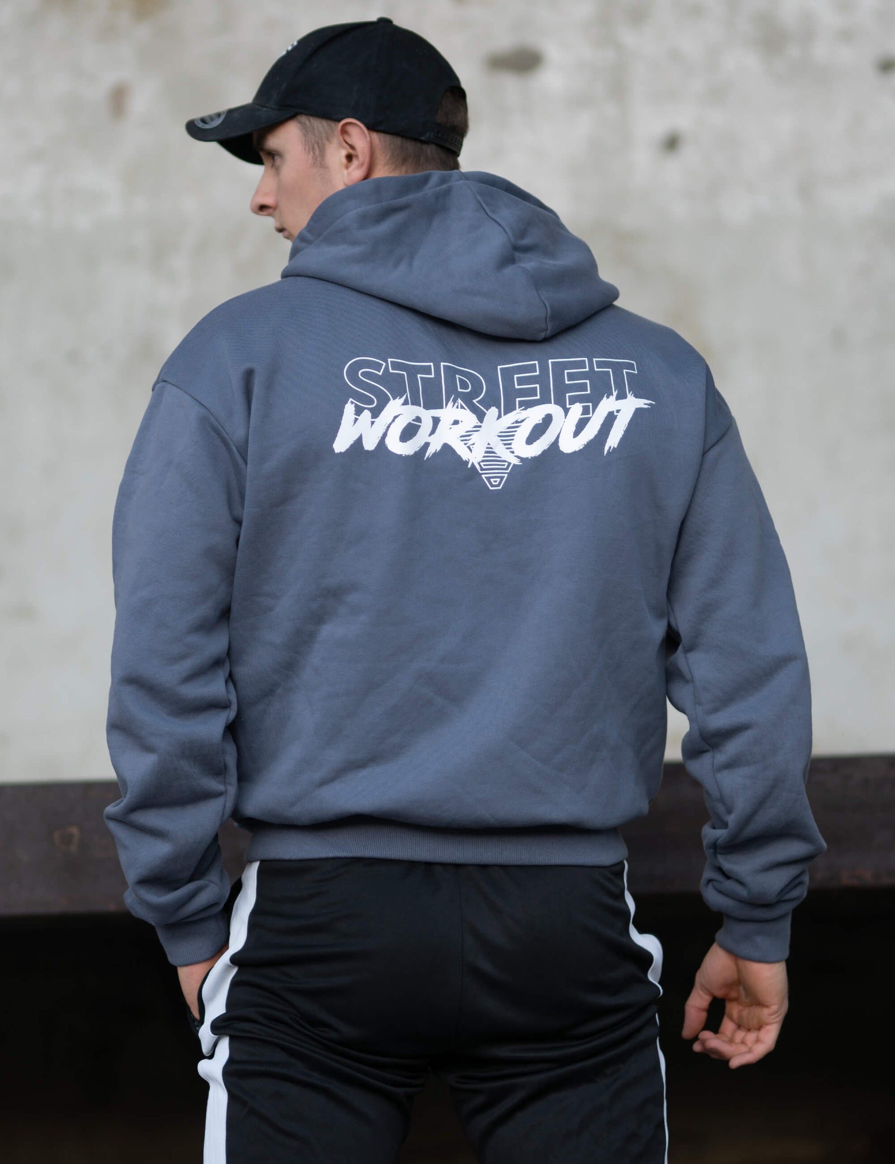 Hoodie Street Workout Oversized Homme