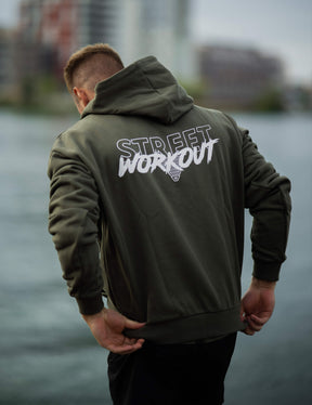 Street Workout Heavy Oversized Hoodie Men