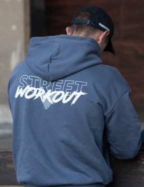 Street Workout Heavy Oversized Hoodie Men