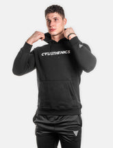Calisthenics Hoodie Men Black Street Workout