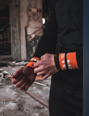 orange wrist wraps for for wrist stability